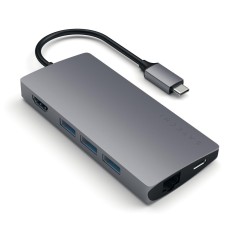 "Satechi Multi-Port Adapter V2 Dock - Ultimate Connectivity Solution ST-TCMA2M"